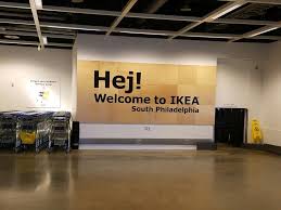 The Welcome Sign Just Inside The Front Entrance Of The Ikea Home Furnishings Store At The Columbus Commons Sh Home Furnishing Stores Ikea Home Home Furnishings