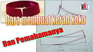 Tutorial membuat lobang kancing manual. Cara Membuat Krah Sanghai Koko