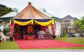 Nigerian Wedding 7 Unique Traditional Wedding Stage Decor Ideas Wedding Stage Wedding Stage Decor Traditional Wedding Decor