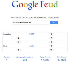 Yes, by utilizing the google feud answers you can get all the autocomplete answers for every one of the inquiries. Google Games