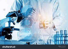 scientists and scientific equipment in the laboratory laboratory research concept science background ad ad equ science background art design stock photos