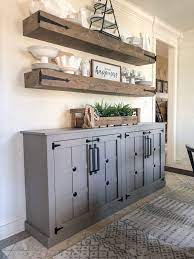 Diy Modern Farmhouse Cabinet Free Plans By Shanty2chic Farmhouse Dining Room Farmhouse Cabinets Farmhouse Dining