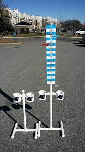 Carolina Panther Corn Hole Scoreboard All Scoreboards And Cup Holders Can Be Customized To Your Teams Colors Diy Yard Games Cornhole Scoreboard Backyard Games