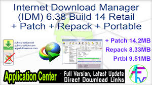 More than 16707 downloads this month. Internet Download Manager 6 38 Build 14 Retail Patch Repack Portable Softwares Latest Update Free Download