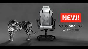 This elegant chair will look great in every office and every battlestation! Quersus Chair Vaos White Black Youtube