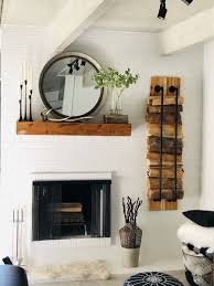 Modern And Industrial Mantel Decor Modern Fireplace Mantles Modern Fireplace Fireplace Mantle Decor