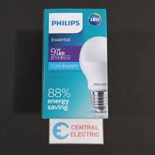 The philips smart wifi led bulb helps you get full control of the lighting around you with over 16m colour options to choose from. Jual Lampu Led Philips 9w 9 W 9 Watt Kota Semarang Central Electric Smrg Tokopedia