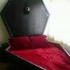 There will be two velvet lined coffins in the count's crypt. 1