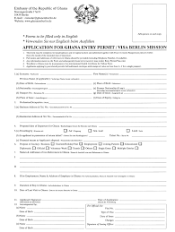 • not all embassies accept third country visa applicants and the decision to accept applications vary throughout the year. Ghana Embassy Berlin Fill Online Printable Fillable Blank Pdffiller