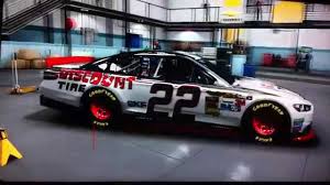 2018 brad keselowski #2 autographed discount tire ford 1/24 diecast nascar. Nascar 14 Brad Keselowski Discount Tire Paint Scheme Youtube