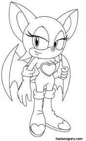Printable Sonic The Hedgehog Rouge Coloring Pages Printable Coloring Pages For Kids Pokemon Coloring Pages Cartoon Coloring Pages Minion Coloring Pages