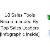 List of Top 18 Sales Tools For Sales Leaders [Infographic ...