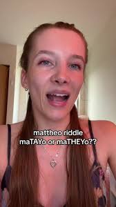 Mattheo Riddle Pronounce