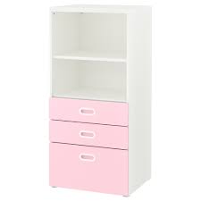 Stuva Fritids Bookcase With Drawers White Light Pink Ikea Bookcase With Drawers Ikea Stuva Ikea