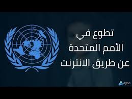 تطوع في الأمم المتحدة عن طريق الانترنت وعن بعد خطوة