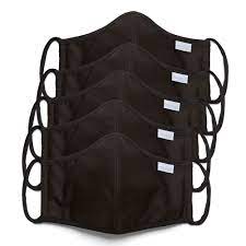 Farbige ffp2 masken rasch und günstig geliefert aus österreich die hier angebotenen coolen, farbigen ffp2 masken werden direkt versendet aus einem routinierten lager direkt in wien, der lebenswertesten stadt der welt. Van Laack Essential Mund Nasen Maske Schwarz 5 St Shop Apotheke Com