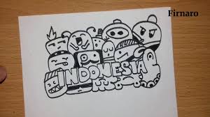 How to doodle your name write your name in pencil, with lots of space in between letters. How To Draw Doodle Art Name Indonesia Cara Menggambar Doodle Art Name Youtube