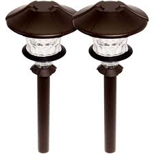 Paradise Gl33869 Low Voltage Led 0 75w Aluminum Path Light 2 Pack Walmart Com Walmart Com