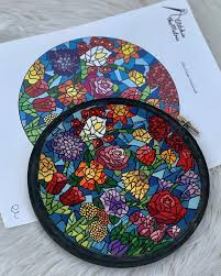 Find & download free graphic resources for floral pattern. Floral Stained Glass Hand Embroidery Pattern Downloadable Pdf Pattern Intermediate And Advanced Stitchers In 2021 Hand Embroidery Pattern Hand Embroidery Embroidery Patterns