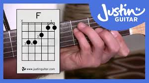 3 Ways Of Playing F Chord Guitar Lesson Guitar For Beginners Stage 6 Bc 161