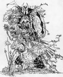 Medieval Spawn Fan Art Tinta Sobre Papel Spawn Cool Art Art