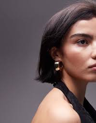 Kingsley Ryan single piercing pave star earring in sterling silver gold  plate