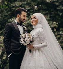 صور عرايس جميلة محجبات شيك Gothic Wedding Dress Muslimah Wedding Muslim Wedding Dresses