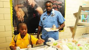 Fathers join Hattiesburg students for breakfast