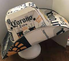 Corona Extra Beer Official Licensed Beer Box Full Size Wearable Cowboy Hat Ebay Beer Box Beer Box Hat Cowboy Hats