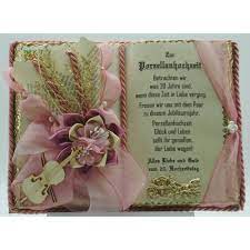 Nach 20 jahren ehe ist der bund zwischen braut und bräutigam ein wertvolles und kostbares gut. Porzellanhochzeit 20 Jahriges Ehejubilaum Dekobuch