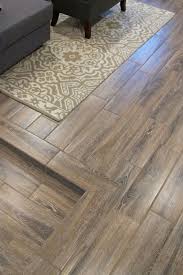 Ceramic Tile Basement Flooring Looks Just Like Wood And Is Super Durable Not To Mention It Won T Get Ruined From Water Or Moisture Balken Interieur