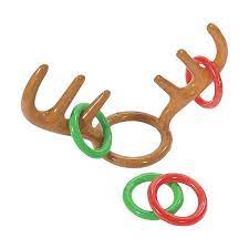 Antler Ring Toss Inflatable Hat In 2020 Toss Game Antler Hat Holiday Fun