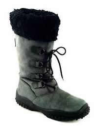 details about baffin womens charcoal winter boots size us 9 uk 7 eu 39 5