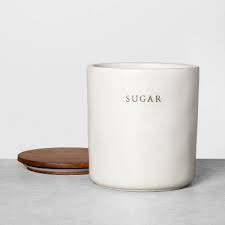 Glass canister set for kitchen or bathroom, apothecary glass food storage jars barnyard designs airtight kitchen canister decorations with lids, white metal rustic farmhouse country decor containers for sugar coffee tea storage (set of 3) (4 x 6.75). Kitchen Decorative Canisters Target