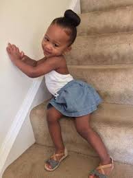 This ballerina bun would be perfect your little girl for her dance recital or her back to school hairstyle. 40 Cute Hairstyles For Black Little Girls Herinterest Com