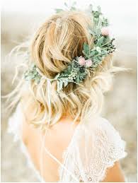 floral head wreath hochzeitsfrisuren kurze haare hochzeitsfrisuren kurze hochzeitsfrisuren