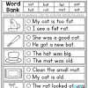 Unscramble the words to form a logical sentence. 1