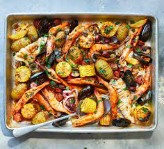 Whether you're prepping for a holiday family gathering or you're whipping up dinner for a group of rowdy kids, cooking for a crowd is easy with these seafood recipes in your back pocket. Seafood Recipes Bbc Good Food