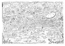 Download Als Pdf Freizeit Badesee Wimmelbild Hansen Wimmelbild Ausmalen Pokemon Zum Ausmalen