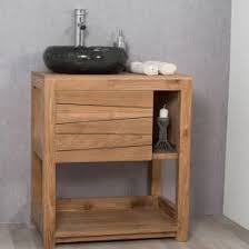 Meuble De Salle De Bain Suspendu En Teck Cosy 40cm Meuble Sous Vasque Meuble De Salle De Bain Meuble Sous Lavabo