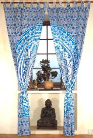 We did not find results for: Boho Curtains Curtain 1 Pair With Loops Handprinted Ethno Style Curtain Mandala Motif White Blue 230x100x0 2 Cm