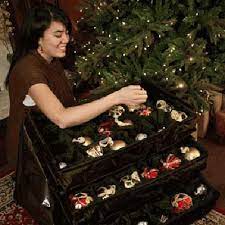 Such a great pieces give good vibes in your home corner. 12 Smart Holiday Decoration Storage Ideas This Old House