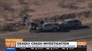 Driver dies after causing crash on Hunt Highway in Pinal County, officers  say