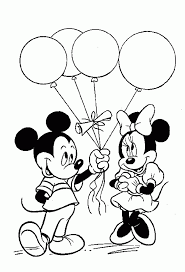 You may print them as many times as you'd like for your party. Mickey And Minnie Mouse In Love Coloring Pages Coloring Home
