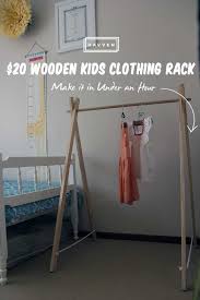 Diy Daily Havven Kids Clothing Rack Diy Clothes Rack Diy Kids Furniture