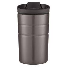 Contigo 10oz Bueno Vacuum Insulated Stainless Steel Travel Mug With Flip Lid Gray Stainless Steel Travel Mug Vacuum Insulated Mugs