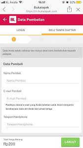 Dengan menerapkan sistem online marketplace, semua orang dapat membuka. Tanya Jawab Link Langsung Bayar Bukalapak