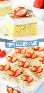 Tres Leches Cake Recipe Life Love And Sugar In 2020 Tres Leches Cake Recipe Tres Leches Cake Recipe Authentic Mexican Dessert