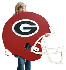 Uga Georgia Bulldogs Wooden Helmet Wall Art Georgia Bulldog Room Uga Football Georgia Bulldogs