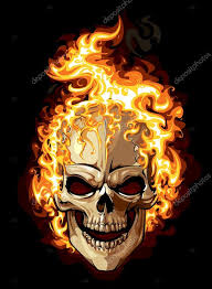 baixar icone do cranio de ouro tatuagem de ornamento de fogo ilustracao de stock 20183889 arte com caveiras arte com caveira fogo desenho fogo desenho